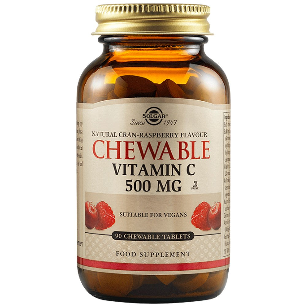 Solgar Vitamin C 500mg Chewable - 90 Дъвчащи таблетки - Feel You