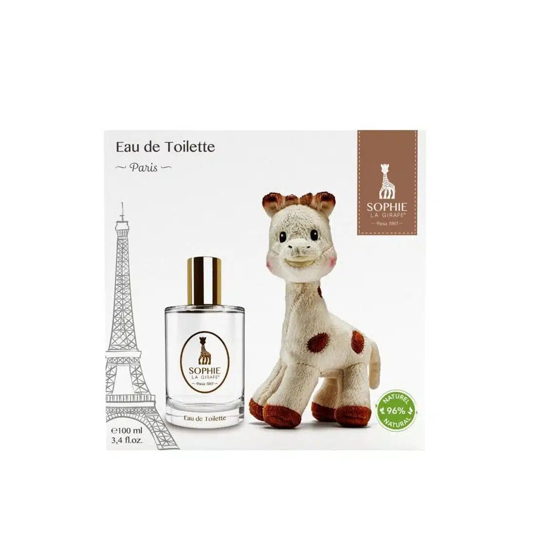 Sophie La Girafe EDT 100 ml + PELUCHE 17 cm - Feel You