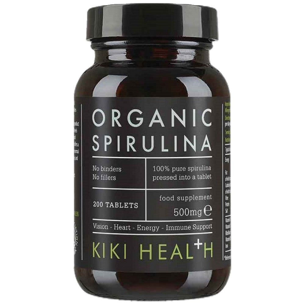 Spirulina Organic 500 mg - 200 Таблетки - Feel You