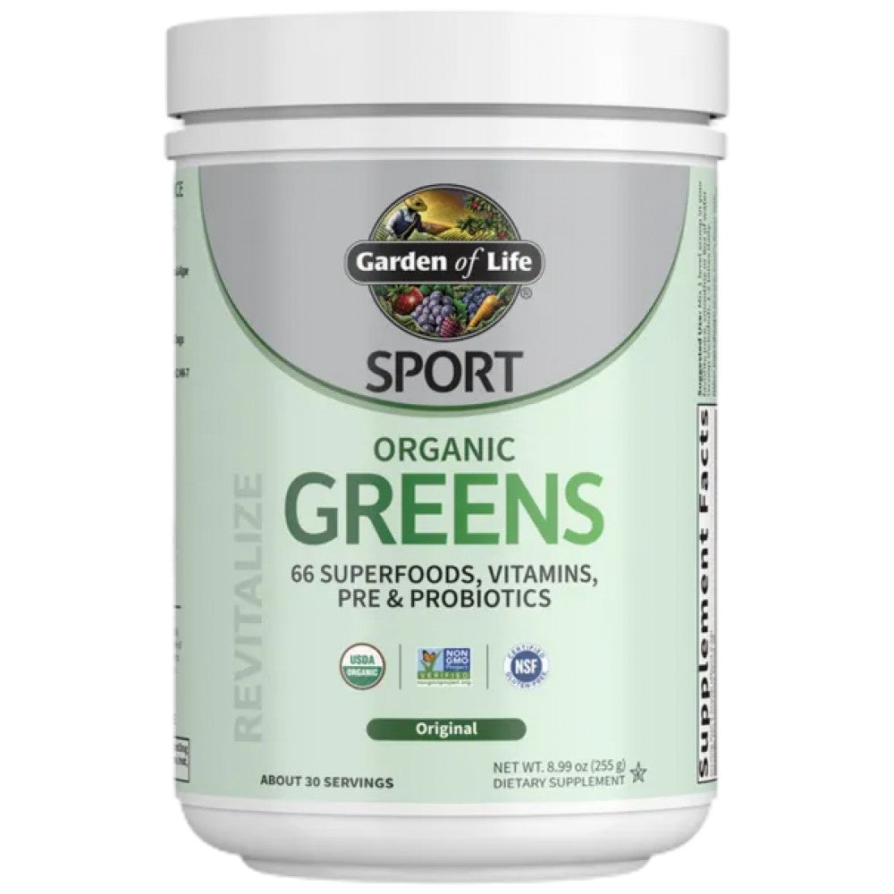 Sport Organic Greens - 270 грама - Feel You