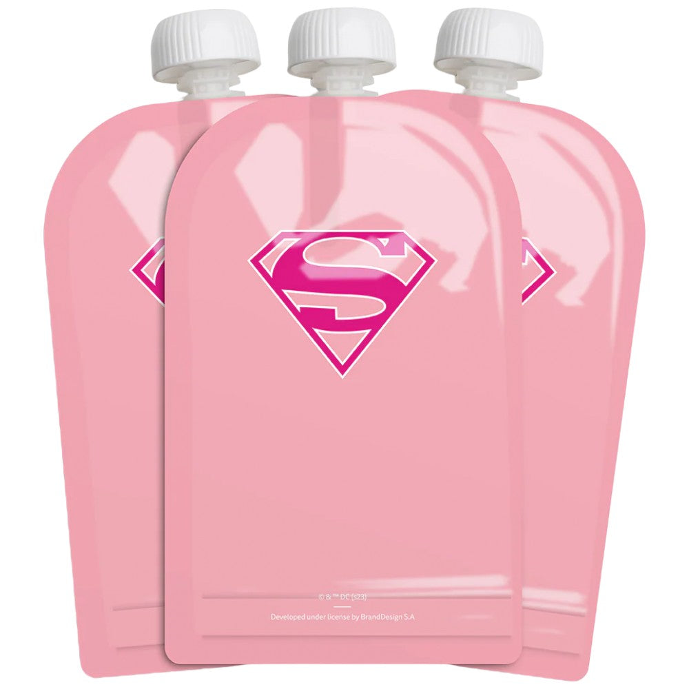 Squeeze Bag 180 ml / Supergirl - 3 бр. - Feel You