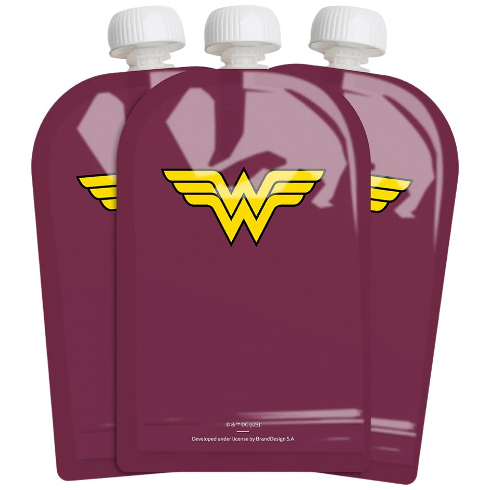 Squeeze Bag 180 ml / Wonder Woman - 3 бр. - Feel You