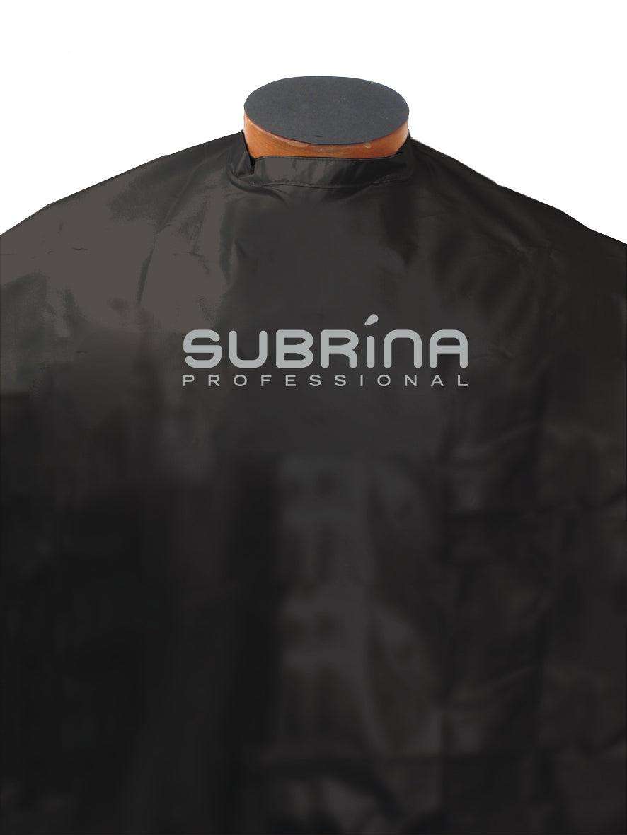 Subrina Professional, Accessories, Hairdressing Textile Cape, Black - Feel You