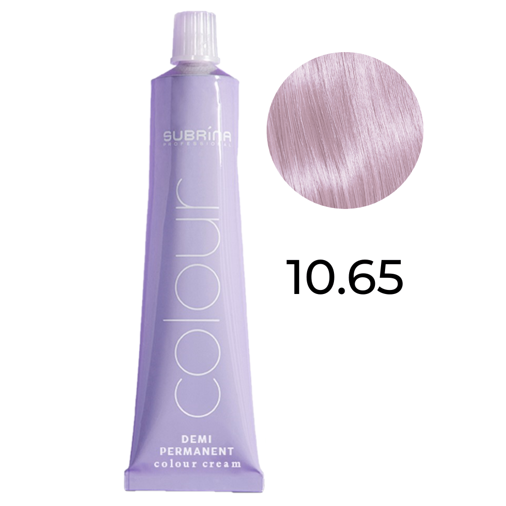 Subrina Professional, Demi Permanent Colour, Vegan, Demi-Permanent Hair Dye, 10/65 Lightest Blonde Mahogany, 60 ml - Feel You