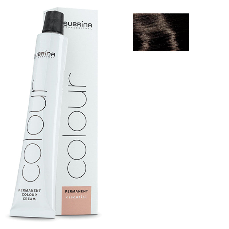 Subrina Professional, Essential Colour, Permanent Hair Dye, 3/00 Natural Dark Chestnut, 100 ml - Feel You