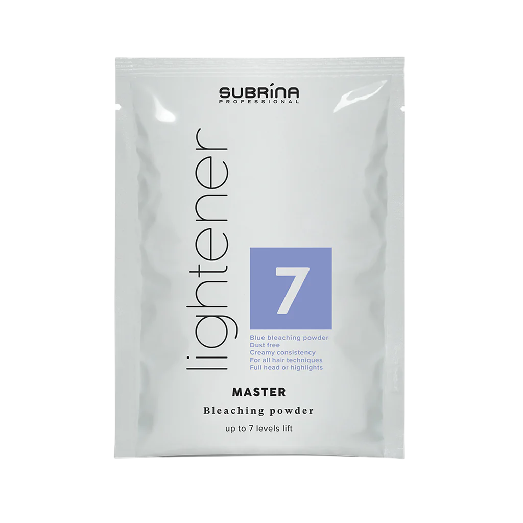 Subrina Professional, Lightener, Up to 7 Levels of Lift, Hair Oxidant Powder, 50 g - Feel You