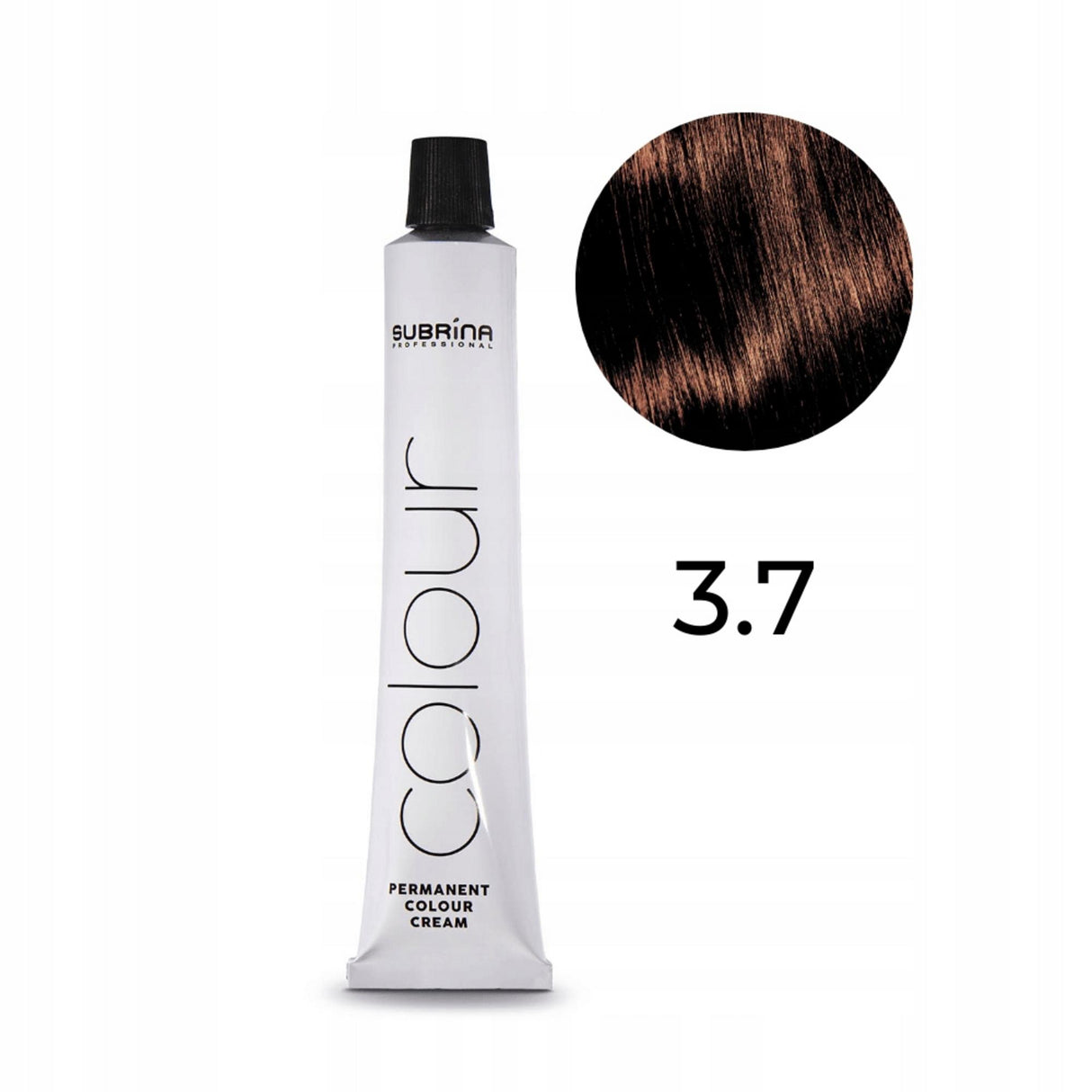 Subrina Professional, Permanent Colour, Permanent Hair Dye, 3/7 Dark Brown, 100 ml - Feel You