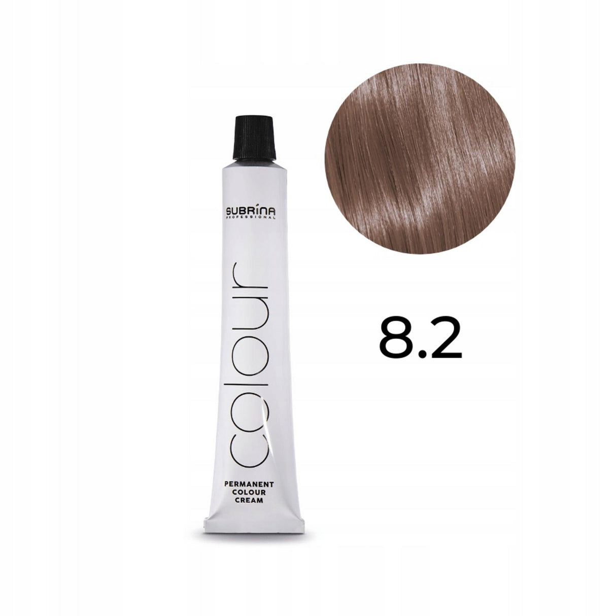 Subrina Professional, Permanent Colour, Permanent Hair Dye, 8/2 Light Pearl Blonde, 100 ml - Feel You