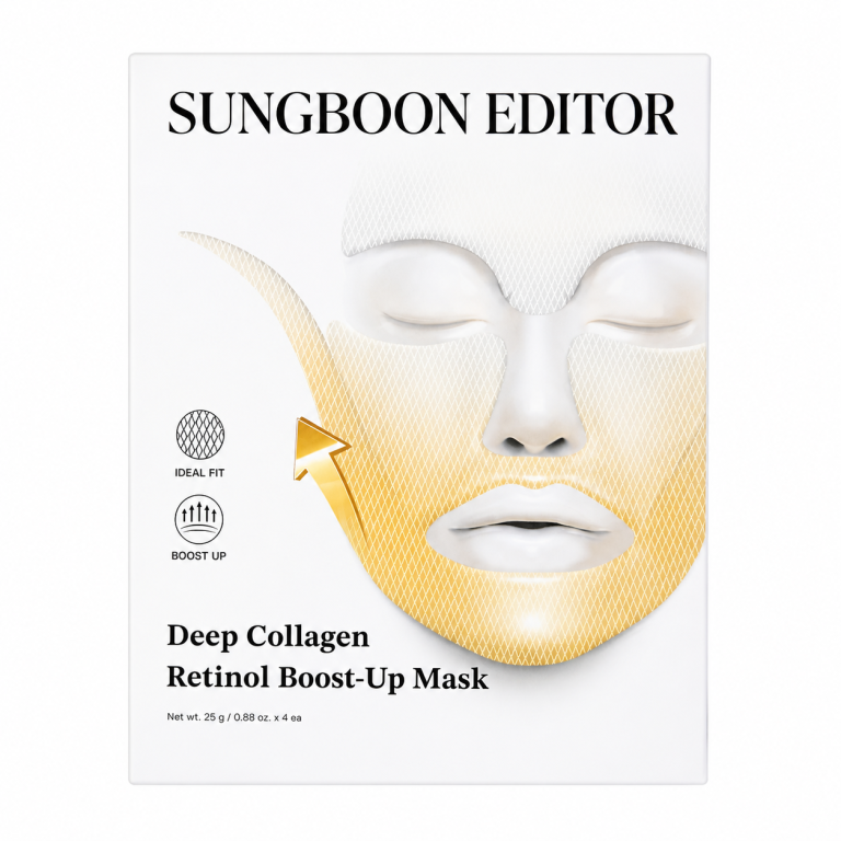 Sungboon Editor - Deep Collagen Retinol Boost-Up Mask, 4 Sheets - Feel You