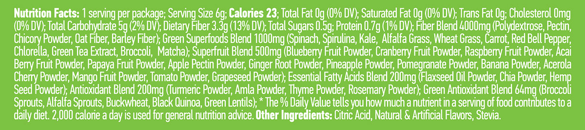 Super Greens / Sachet - Feel You