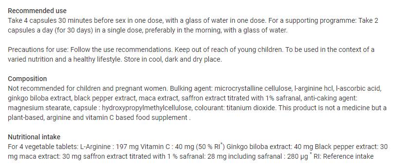 Super Sex | Sexual Stimulant - 60 капсули - Feel You