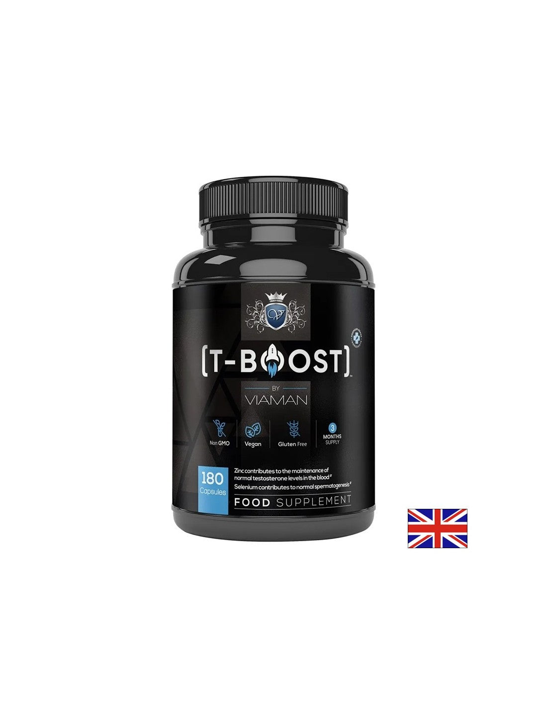 Тестостерон формула за мъже T-Boost Viaman™ 180 капсули - Feel You