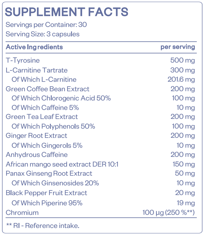 THERMO BURNER - 90 capsules - Feel You