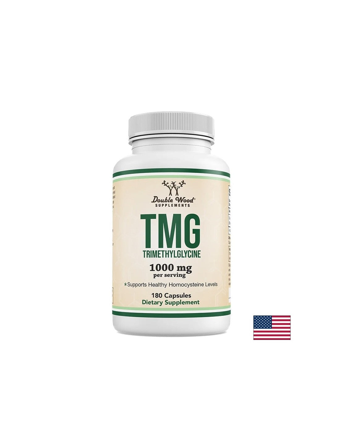 Триметил глицин (TMG) – Сърдечно-съдово здраве и баланс на хомоцистеина, 500 mg, 180 капсули - Feel You