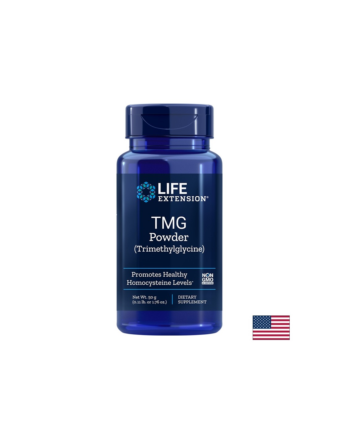 ТМГ (ТриМетилГлицин) - TMG, 500 mg х 50 g прах - Feel You