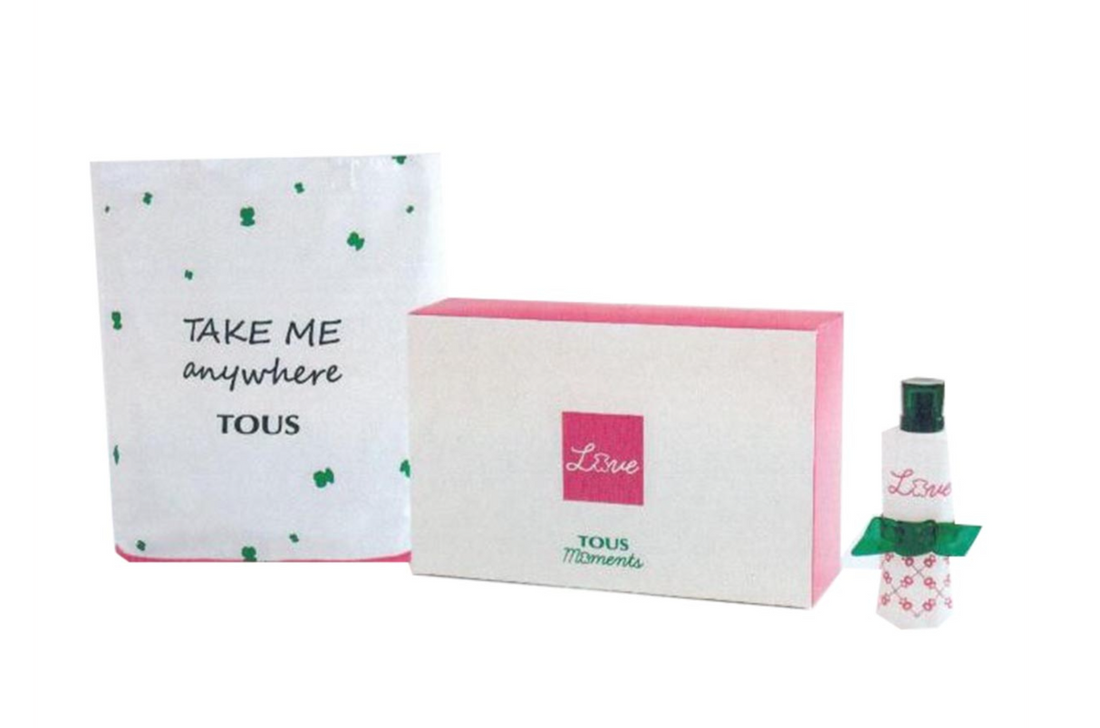 Take Me Anywhere Set Tous: Love Moments, Eau De Toilette, For Women, 90 ml + Love Moments, Textile Bag, Collapisable, For Women - Feel You