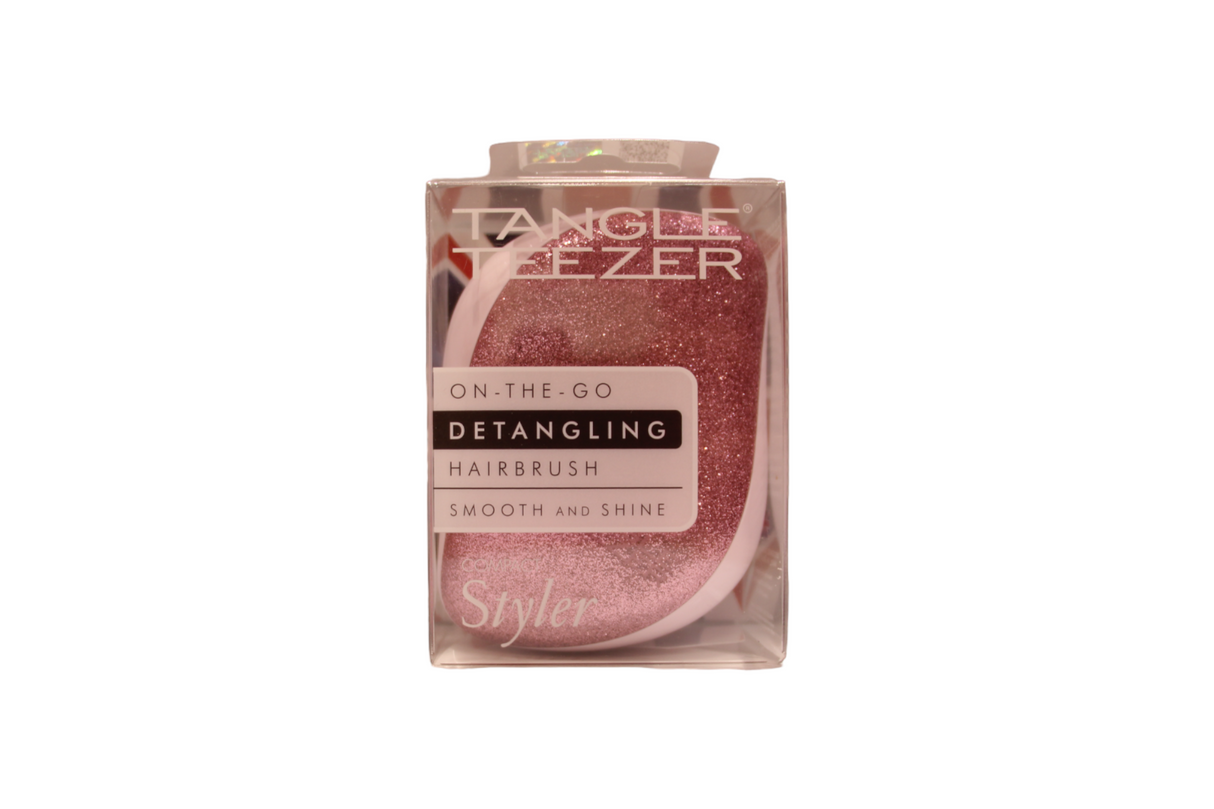 Tangle Teezer, Compact Styler, Detangler, Hair Brush, Candy Sparkle - Feel You