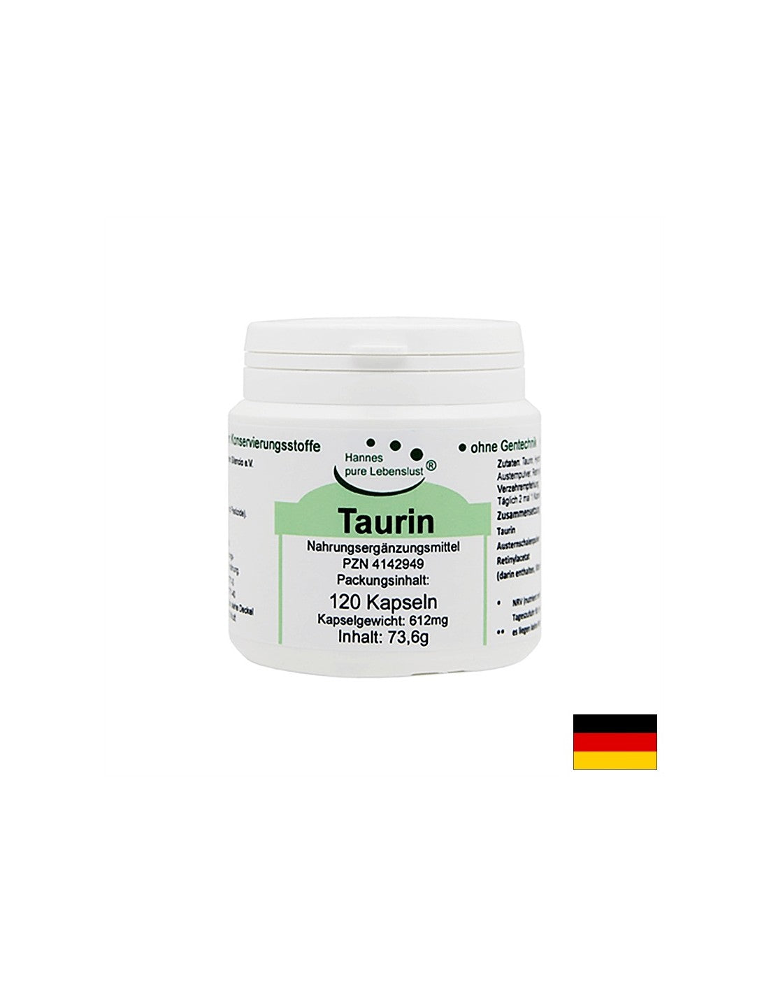 Taurin - Таурин, 120 капсули El Compra - Feel You