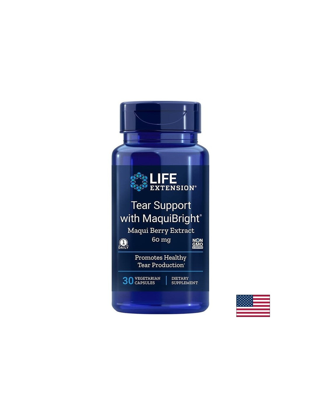 Tear Support with MaquiBright® / Маки Бери (екстракт) 60 mg х 30 капсули - Feel You