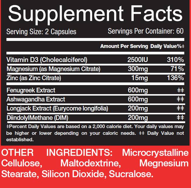 Test Booster 120 капсули - Feel You