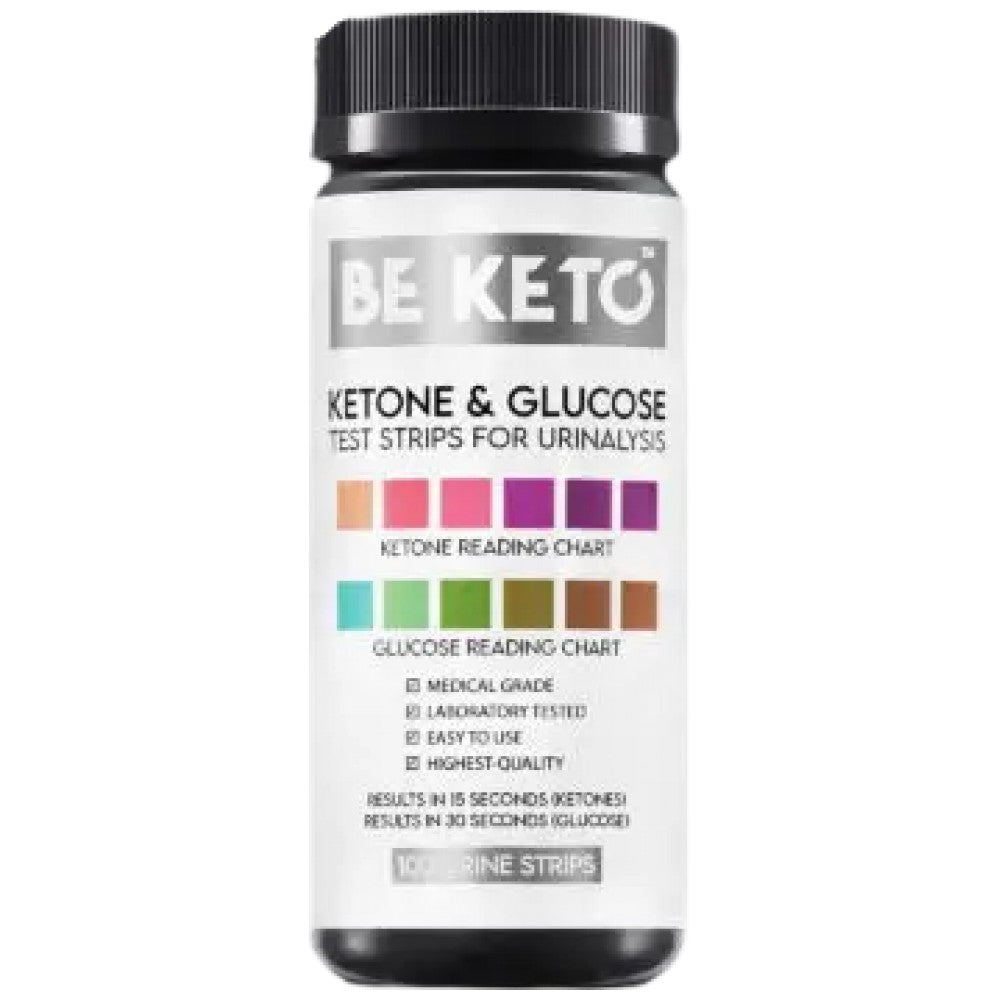 Ketone & Glucose Test Strips - 100 бр. - Feel You