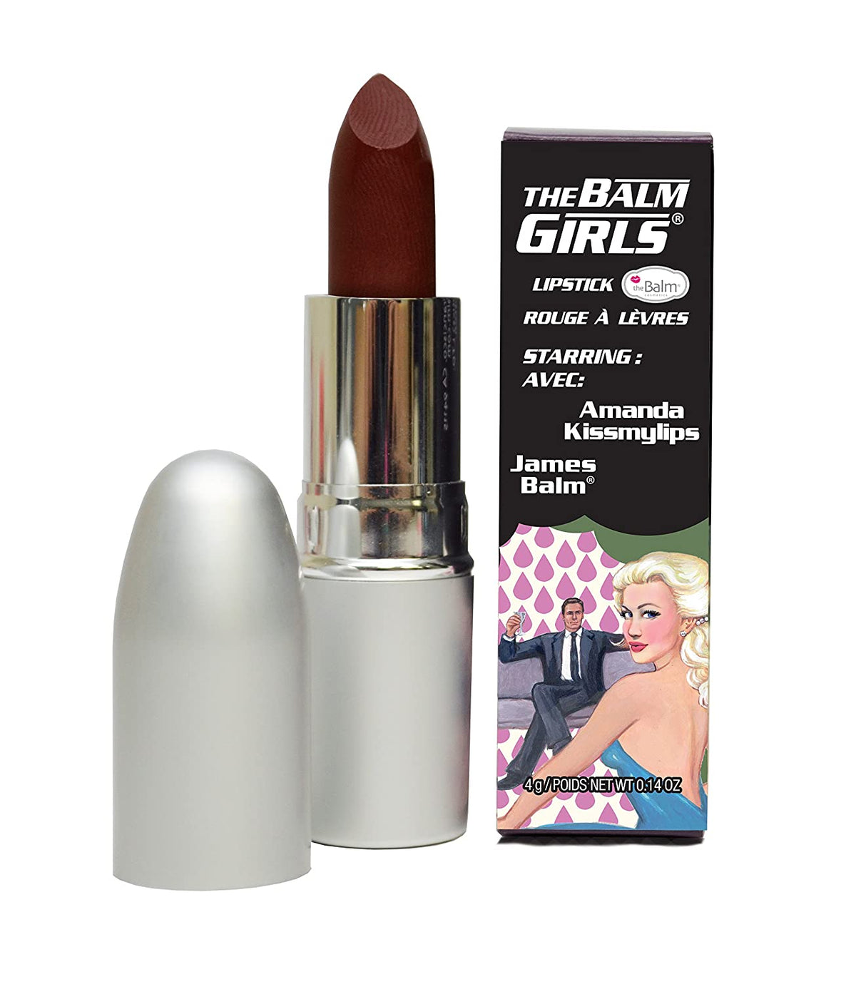 The Balm, Girls, Cream Lipstick, Marron Berry, 4 g - Feel You