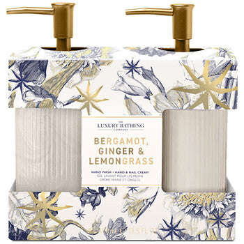 The Luxury Bathing Company - Hand Care Gift Set in Box ( bergamot, ginger & lemongrass ) - Feel You