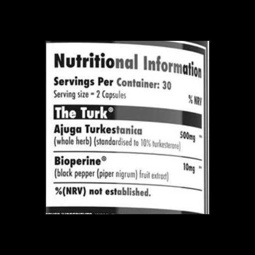 The Turk | Turkesterone 500 mg - 60 капсули - Feel You