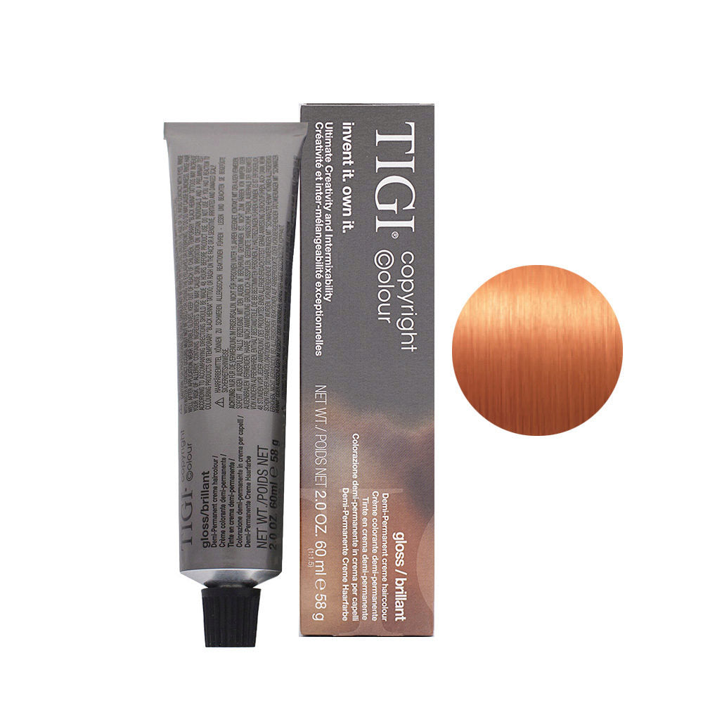 Tigi, Colour Gloss, Semi-Permanent Hair Dye, 7/44 Medium Blonde Copper Intensive, 60 ml - Feel You