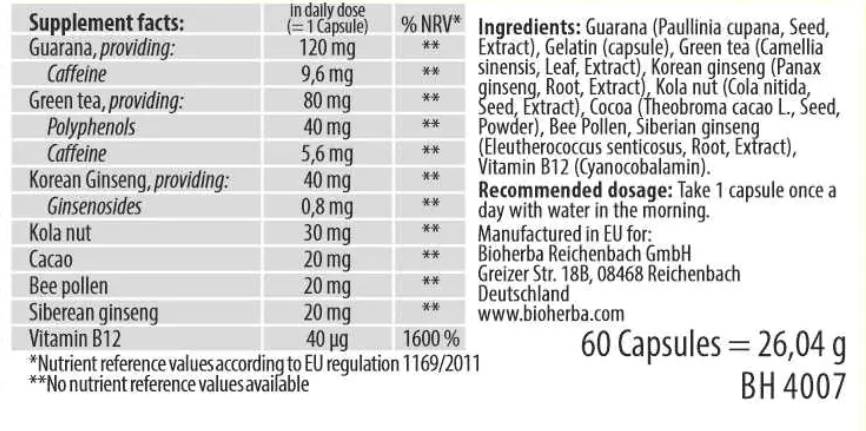 Timed-Release Energy Boost - 60 капсули - Feel You