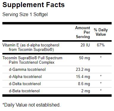 Tocomin SupraBio 60 Гел капсули - Feel You