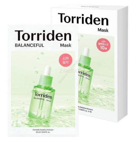 Torriden - Balanceful Cica Mask, 10pcs - Feel You