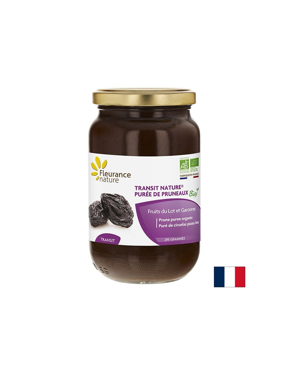 Пюре от сини сливи Transit Nature - Био, 295 g Fleurance Nature - Feel You