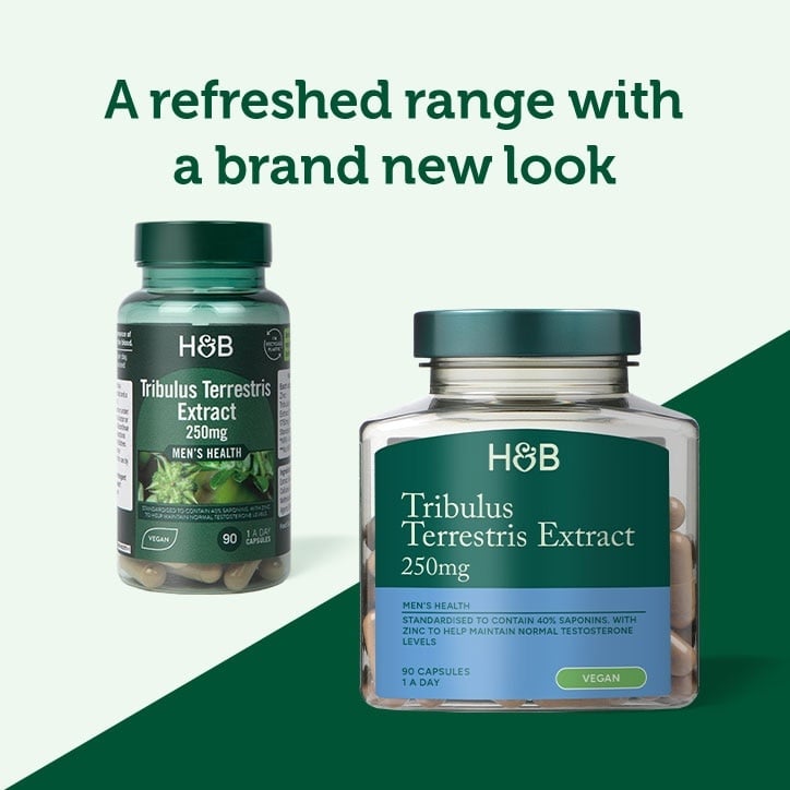 Бабини зъби (Tribulus Terrestris Extract) 250mg 90 капсули, H&B - Feel You