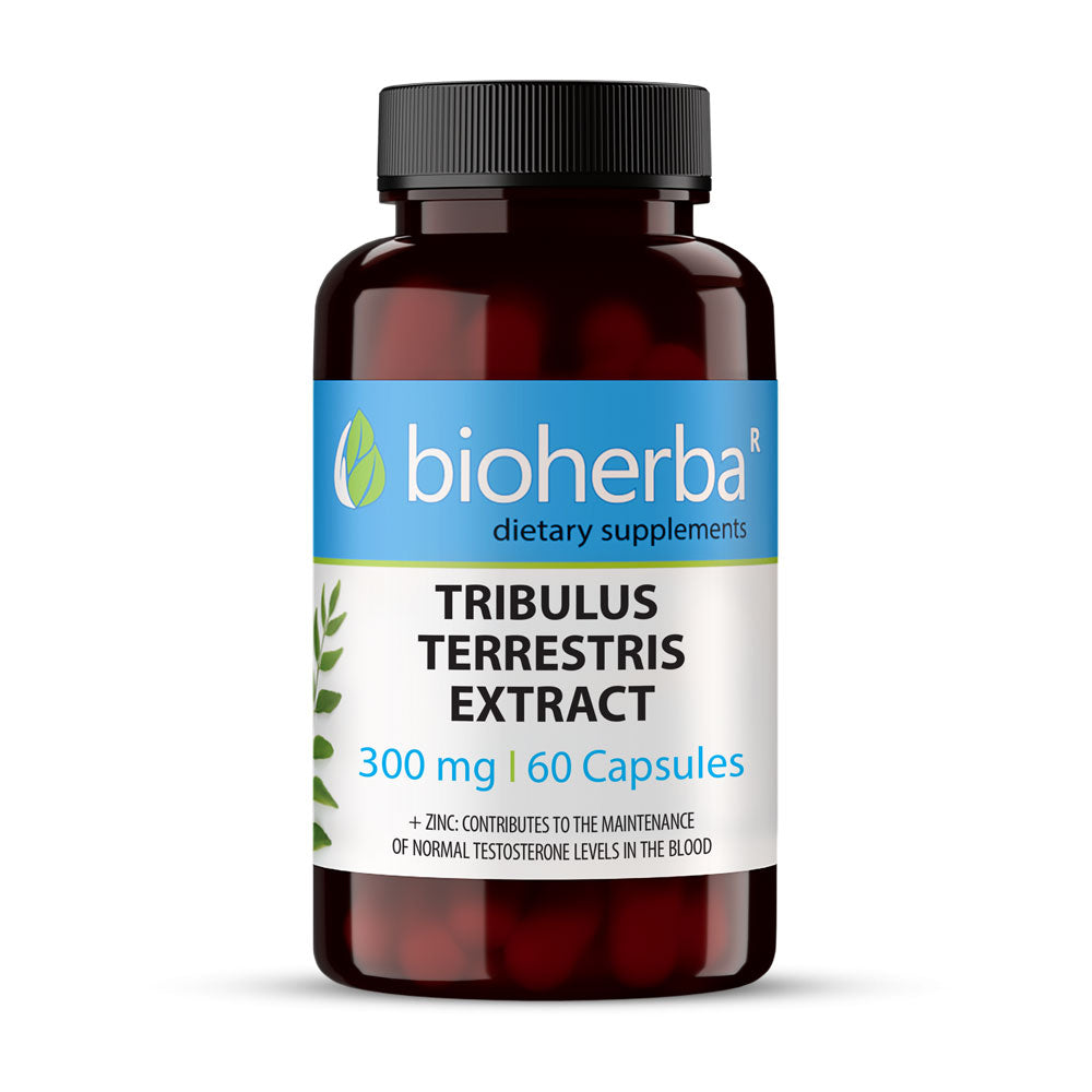 Tribulus Terrestris Extract 300 mg - 60 капсули - Feel You
