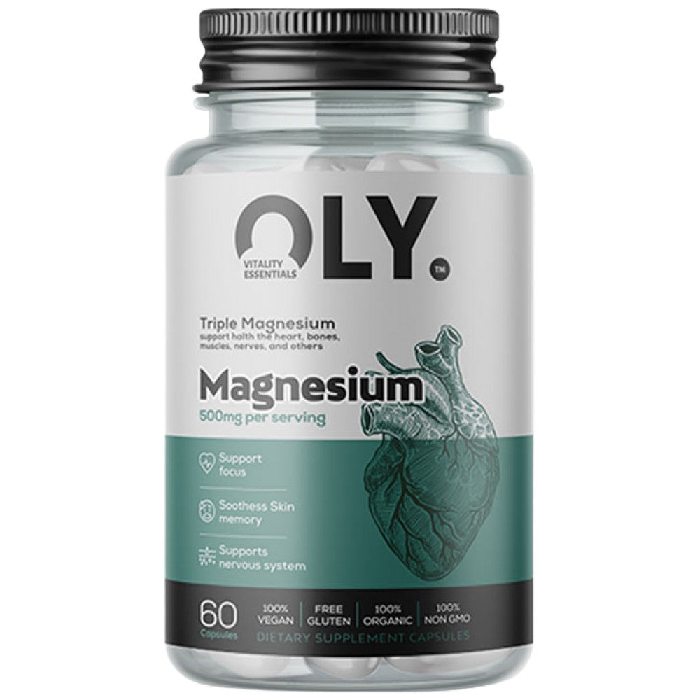 Triple Magnesium 500 mg - 60 капсули - Feel You