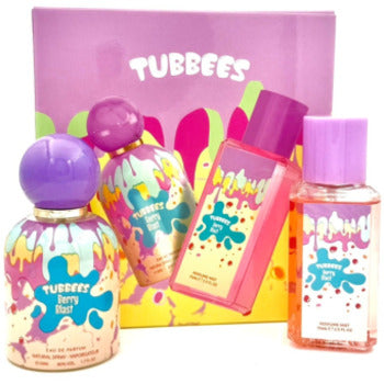 Tubbees - Berry Blast Dárková sada EDP 50 ml a tělový sprej 75 ml - 50ml - Feel You