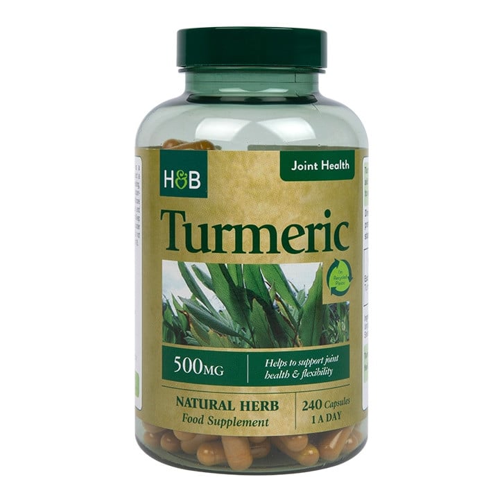 Куркума (Turmeric) 500мг 240 капсули, H&B - Feel You