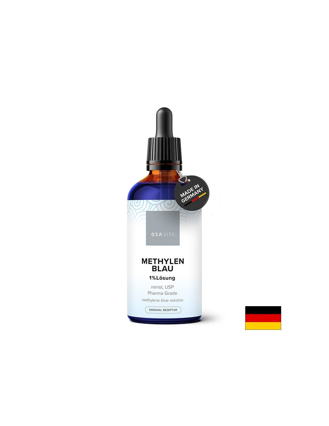 Метиленово синьо - USP/фармацевтичен клас, 1% разтвор, 100 ml - Feel You