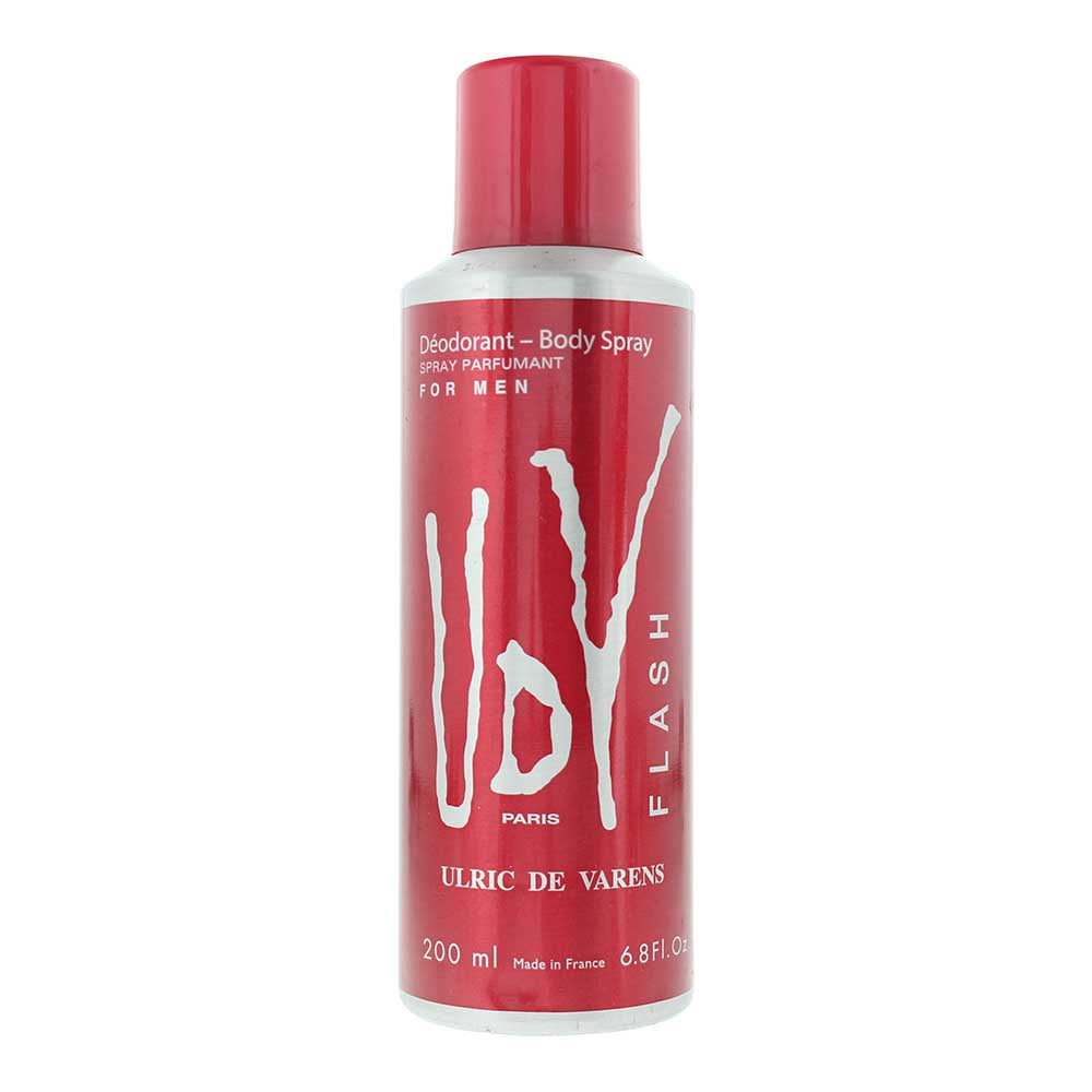 Ulric De Varens, Flash, Deodorant Spray, For Men, 200 ml - Feel You