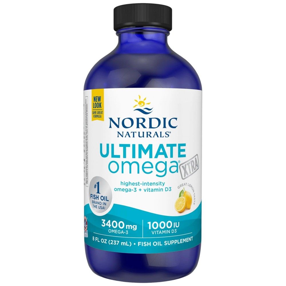 Ultimate Omega Xtra | With Vitamin D3 - 237 мл - Feel You