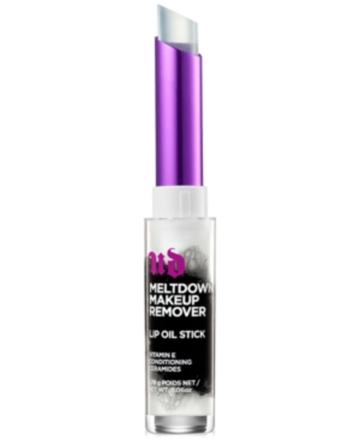 Urban Decay, Meltdown Makeup Remover Lip Oil Stick, Vitamin E, Remove waterproof makeup, Lip Oil, 1.78 g - Feel You