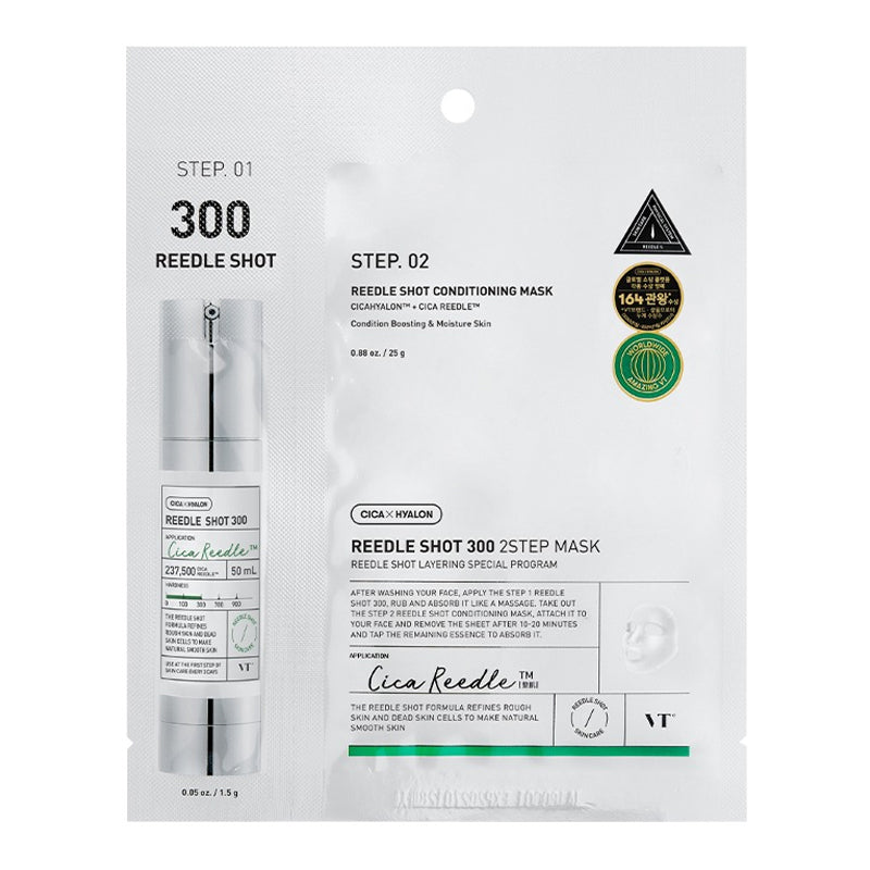 VT COSMETICS Reedle Shot 300 2-Step Mask 1 pcs - Feel You