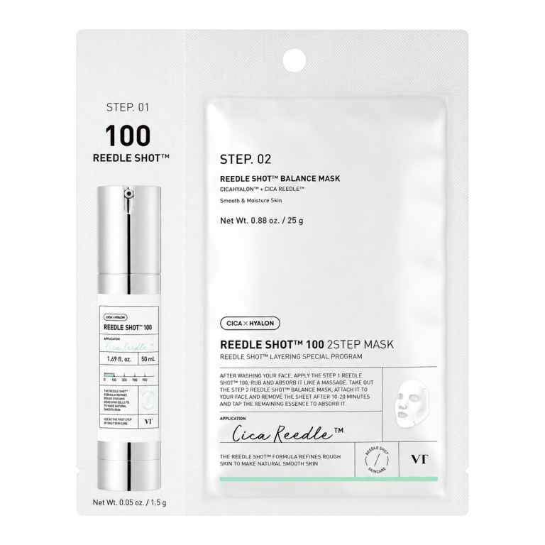 VT Cosmetics - Reedle Shot 100 2Step Mask, 5 sheets - Feel You
