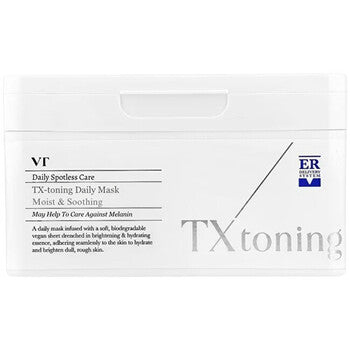 VT Cosmetics - Tx-Toning Daily Mask - Rozjasňující plátýnková maska ( 30 ks ) - Feel You