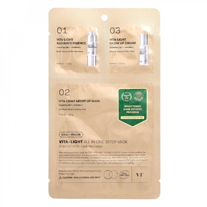 VT Cosmetics - Vita-Light All In One 3Step Mask - Feel You