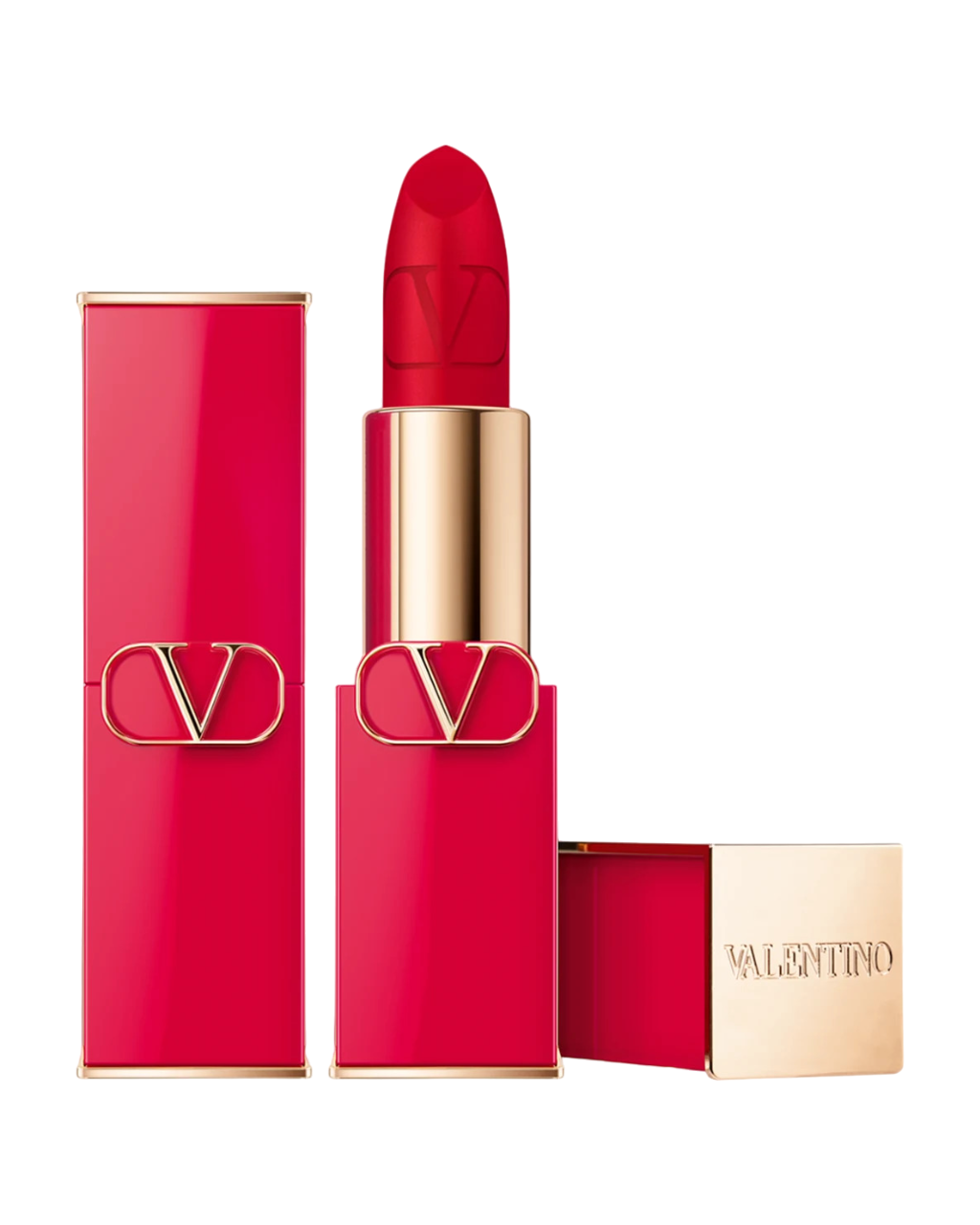 Valentino, Rosso, Matte, Cream Lipstick, 22A, Refillable, 3.5 g - Feel You