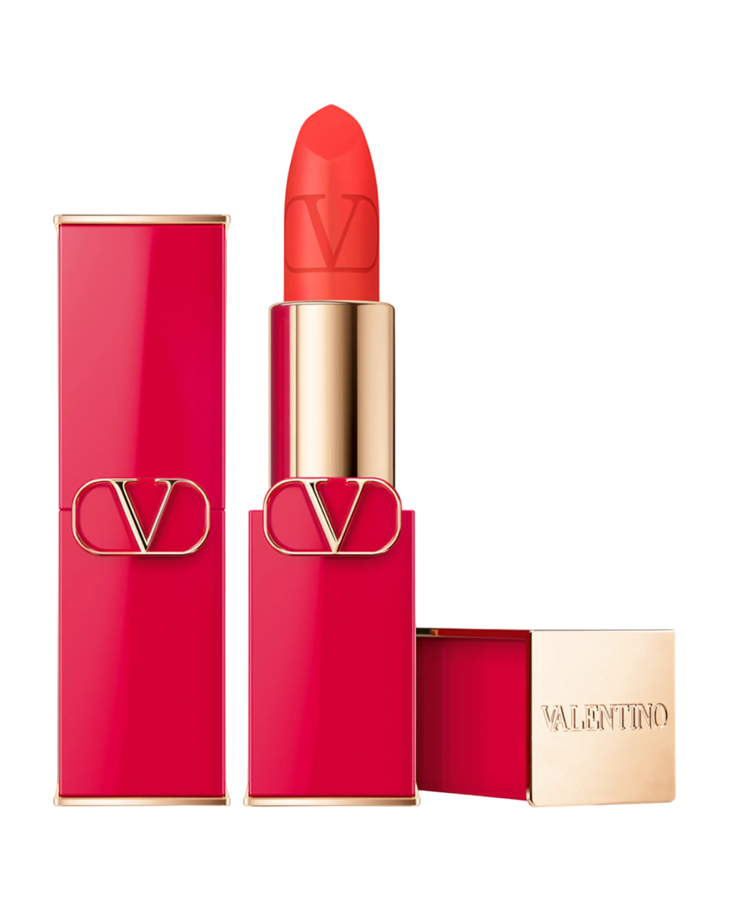 Valentino, Rosso, Matte, Cream Lipstick, 403A, Refillable, 3.5 g - Feel You