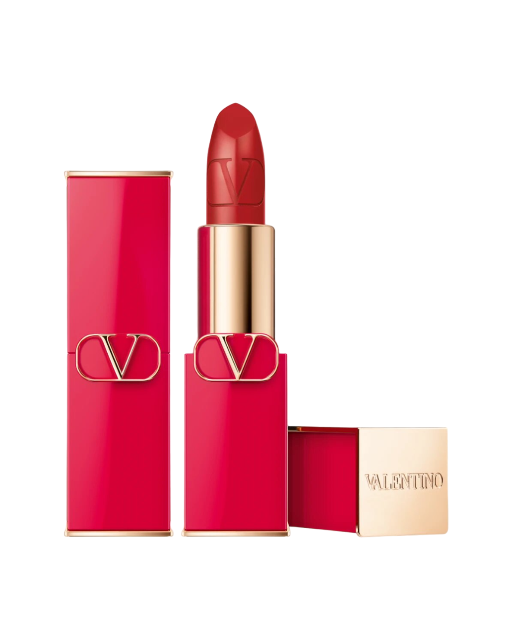 Valentino, Rosso, Satin Finish, Cream Lipstick, 205A, Refillable, 3.5 g - Feel You