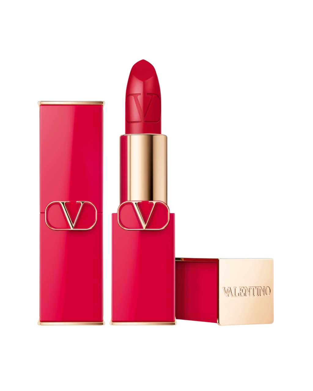 Valentino, Rosso, Satin Finish, Cream Lipstick, 22R, Refillable, 3.5 g - Feel You
